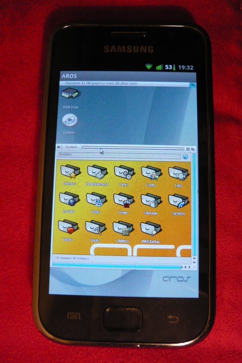AROS Android ARM - Samsung Galaxy S AROS Android ARM - Samsung Galaxy S