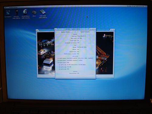 MorphOS na PowerBook G4 1.67 GHz MorphOS na PowerBook G4 1.67 GHz